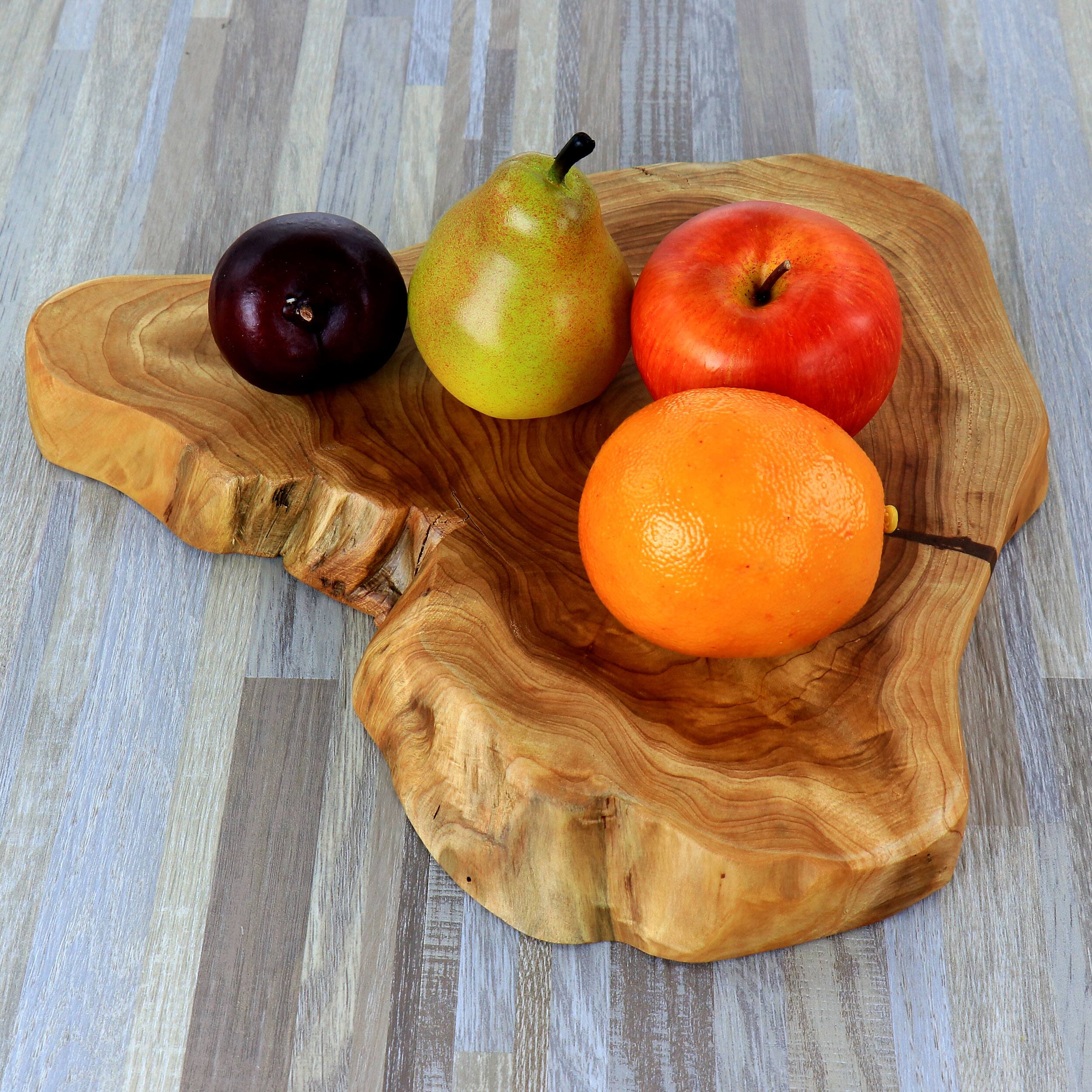 Alt View 4. Martha Stewart - Martha Stewart Wood Fir Elevated Server - Brown.