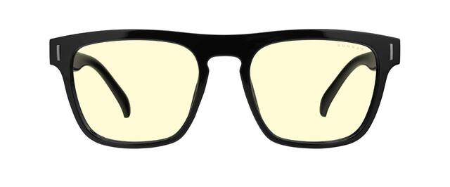 Front. GUNNAR - World of Warcraft, Horde Edition Amber 65% Blue Light Blocking Glasses - Onyx - Amber.