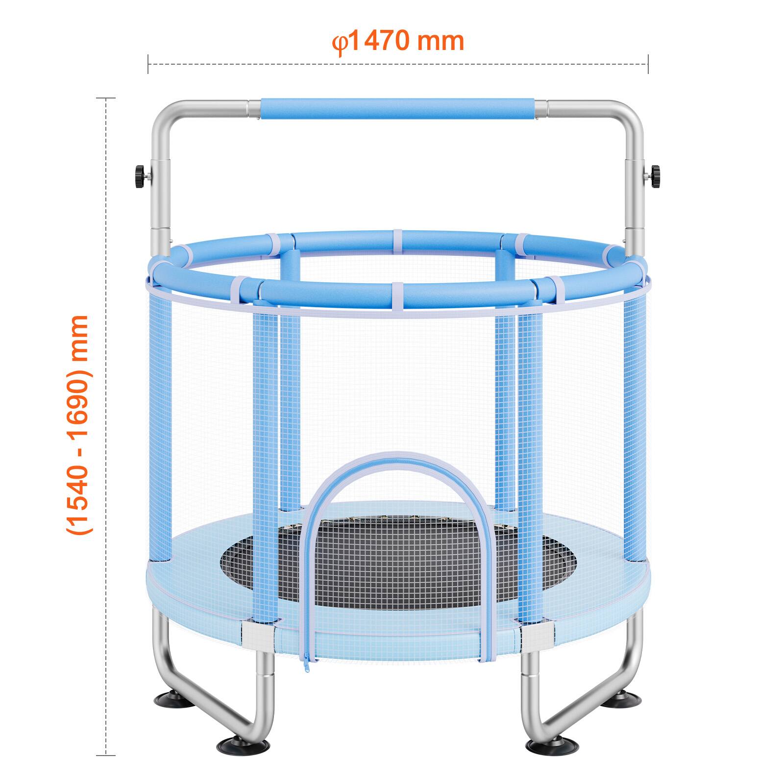 The corrected text from the image is:

- Diameter: Ø1470 mm
- Height: 1540 - 1690 mm