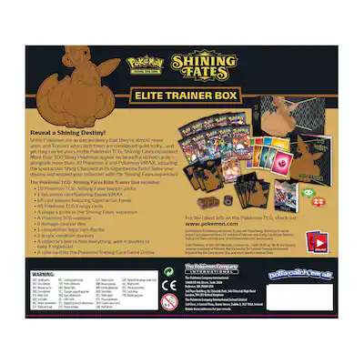 Pokmon Pokemon TCG: Shining Fates Elite Trainer Box Eevee - Best Buy Pokmon Pokemon TCG: Shining Fates Elite Trainer Box Eevee - Best Buy