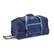 Angle. High Sierra - Fairlead Collection 28" Expandable Wheeled Duffel Bag - True Navy/Graphite Blue.