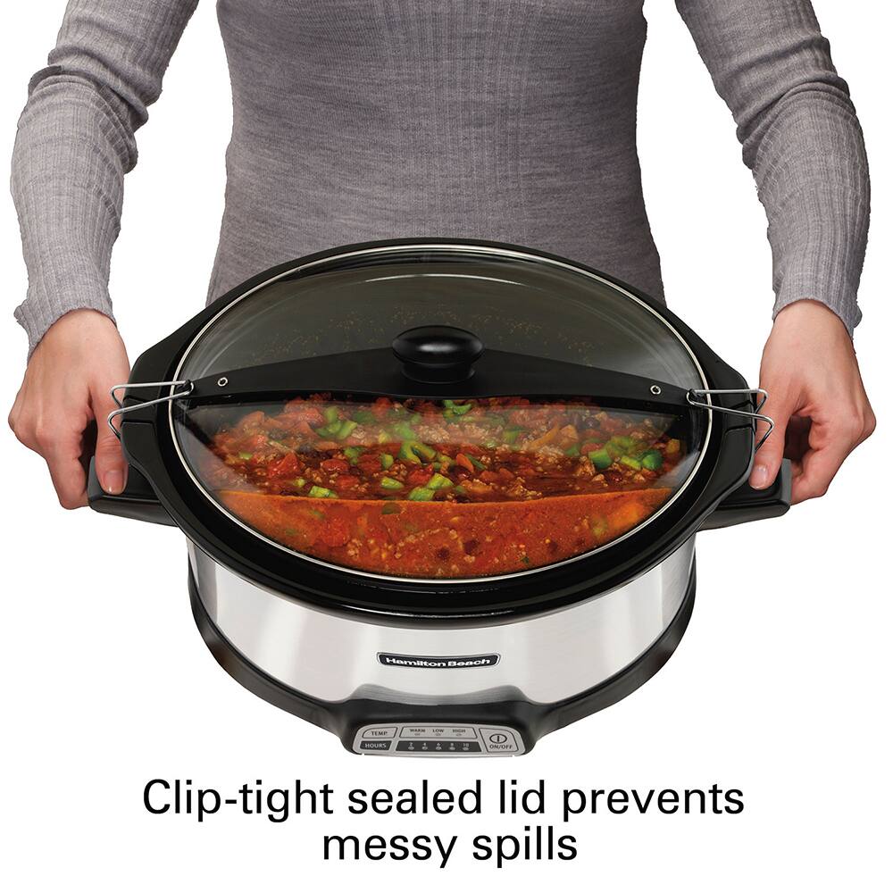 Hamilton Beach

Clip-tight sealed lid prevents messy spills