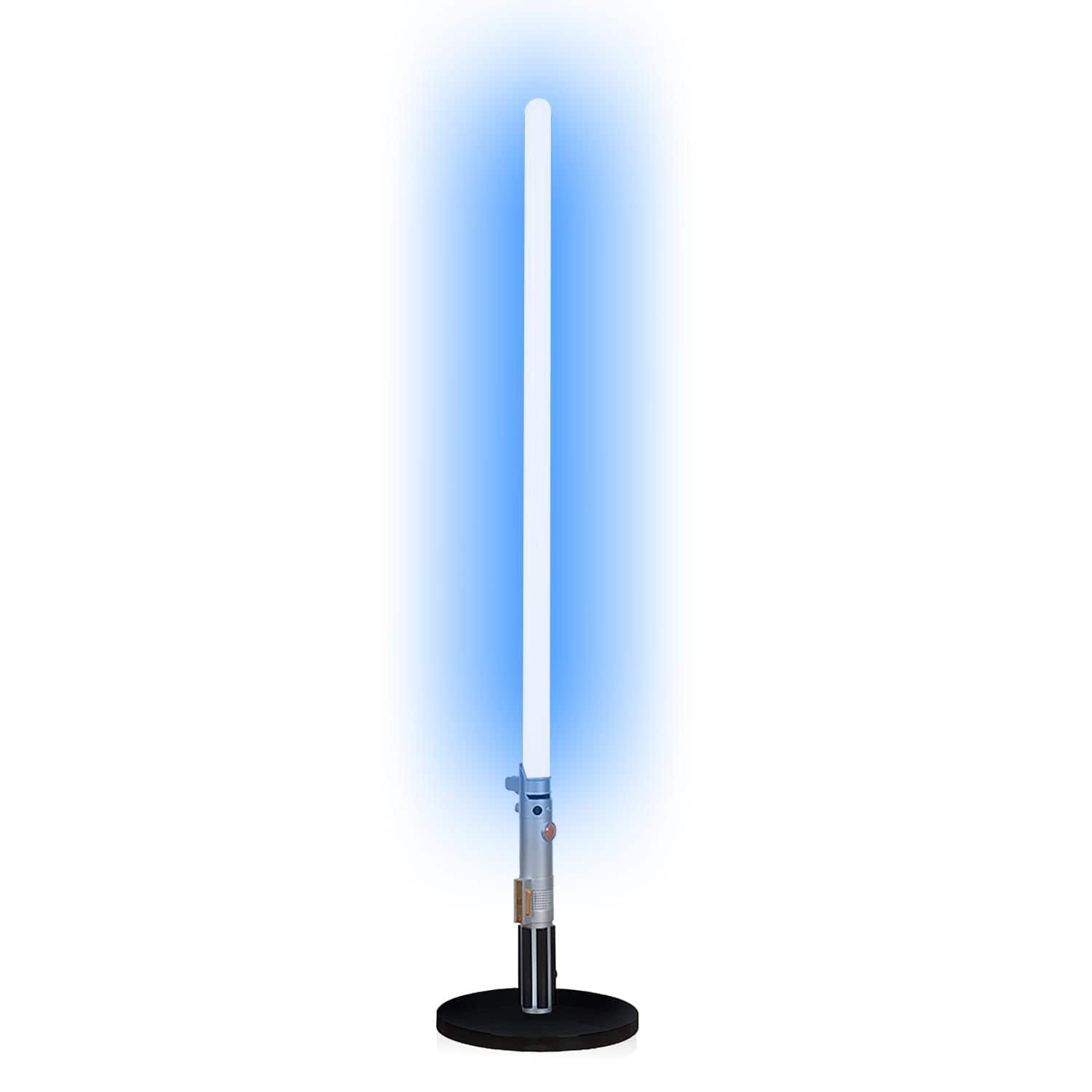 Front. Ukonic - Star Wars Luke Skywalker Lightsaber Standing Lamp | 5-Feet Tall - Blue.