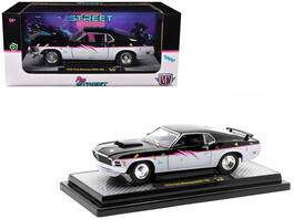 M2 - 1970 Ford Mustang BOSS 429 "Pro Street" with Graphics Limited Edition to 6650 pieces Worldwide 1/24 - Black And Gray