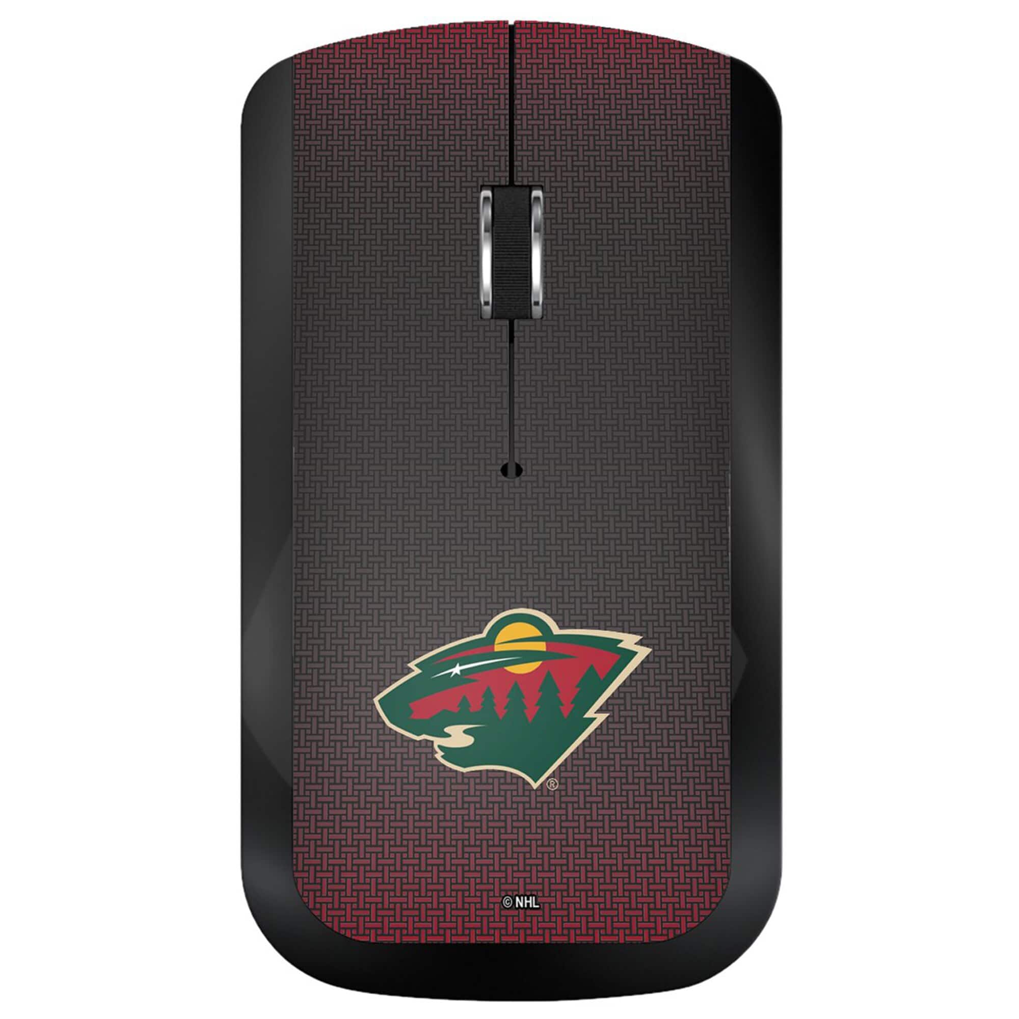 Keyscaper - Minnesota Wild Wireless USB Computer Mouse - Wireless - Black