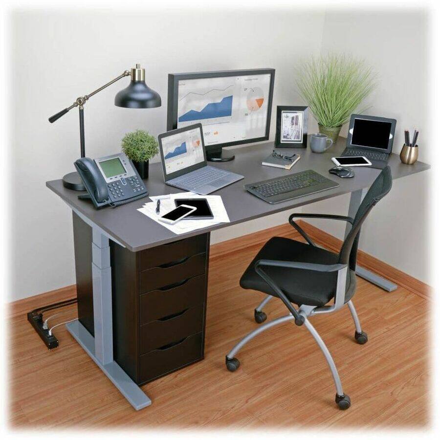 Alt View 3. Tripp Lite - Eaton Tripp Lite Series 5-Outlet Surge Protector with 2 USB Ports (3.4A Shared) - 6 ft. (1.83 m) Cord, 450 Joules, Metal - Unknown.