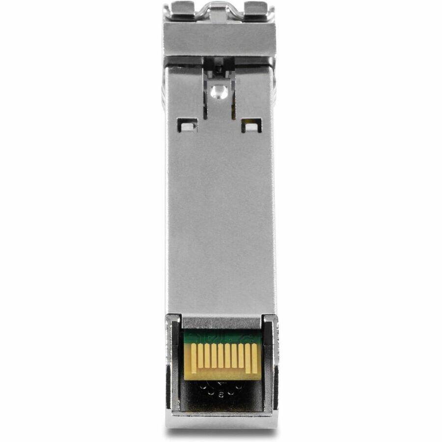 Alt View 2. Trendnet - TRENDnet 10GBASE-SR SFP+ Multi Mode LC Module, TEG-10GBSR, Supports Distances up to 300m (984 feet), Hot Pluggable Fiber - Silver.