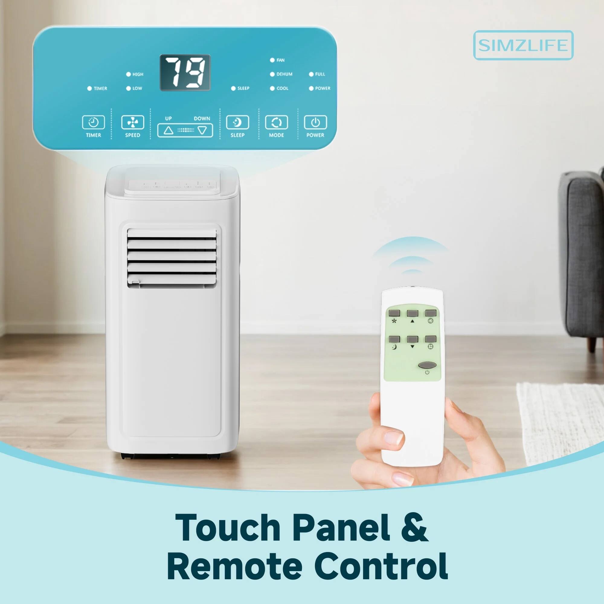 TIMER - sOTW 79 SERE AA DELM CON FUL POWER SIMZLIFE UP DOWN Fouce SPEED : SLEEP MODE POWER J Touch Panel & Remote Control

Touch Panel & Remote Control