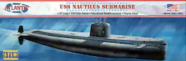 PopMarket - USS Nautilus Nuclear-Powered Submarine (SSN-571) (STEM) 1:300 Scale Model Kit - COLLECTIBLES - Multicolor