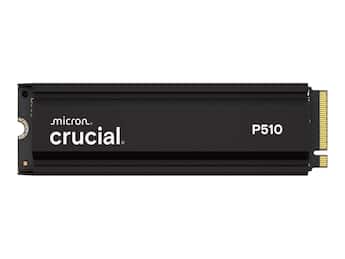 Crucial P510 1TB Gen5 NVMe SSD, PCIe 5.0 M.2, Up to 11000 MB/s Crucial P510 1TB Gen5 NVMe SSD, PCIe 5.0 M.2, Up to 11000 MB/s