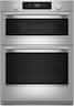 KitchenAid - 27 inch Smart Built-In Electric Double Wall Combination with Microwave and Assisted Cooking Modes - Stainless Steel