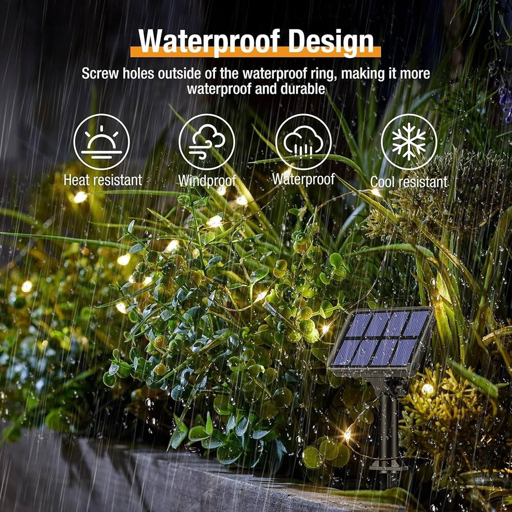 Waterproof Design  
Screw holes outside of the waterproof ring, making it more waterproof and durable  

- Heat resistant  
- Windproof  
- Waterproof  
- Cool resistant