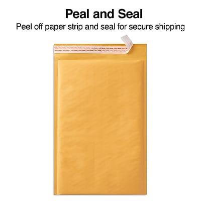 Peal and Seal

Peel off paper strip and seal for secure shipping