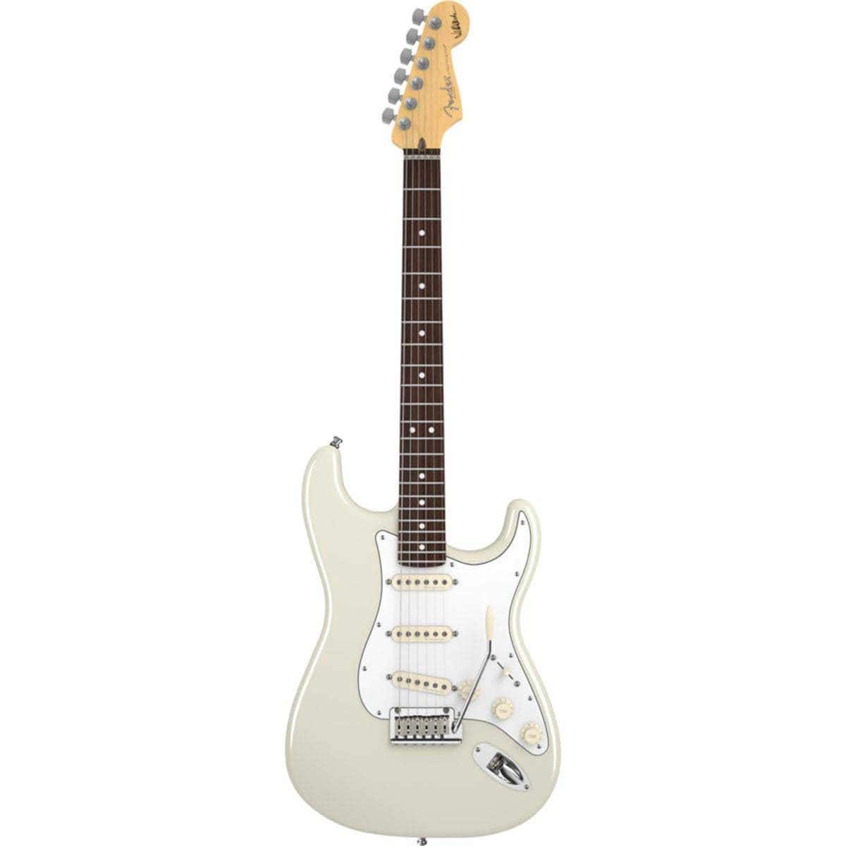 Fender - Artist Series Jeff Beck Stratocaster Electric Guitar, Rosewood Fingerboard, Olympic White
