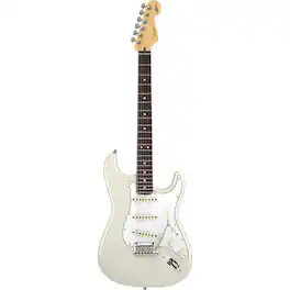 Fender - Artist Series Jeff Beck Stratocaster Electric Guitar, Rosewood Fingerboard, Olympic White