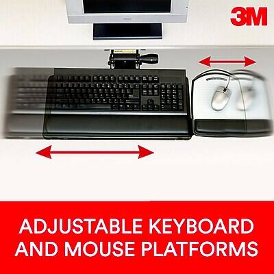 3M Adjustable Keyboard and Mouse Platforms

Adjustable Keyboard and Mouse Platforms