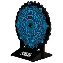 Fan Creations - Carolina Panthers Aztec Circle Desk Calendar - Multicolor