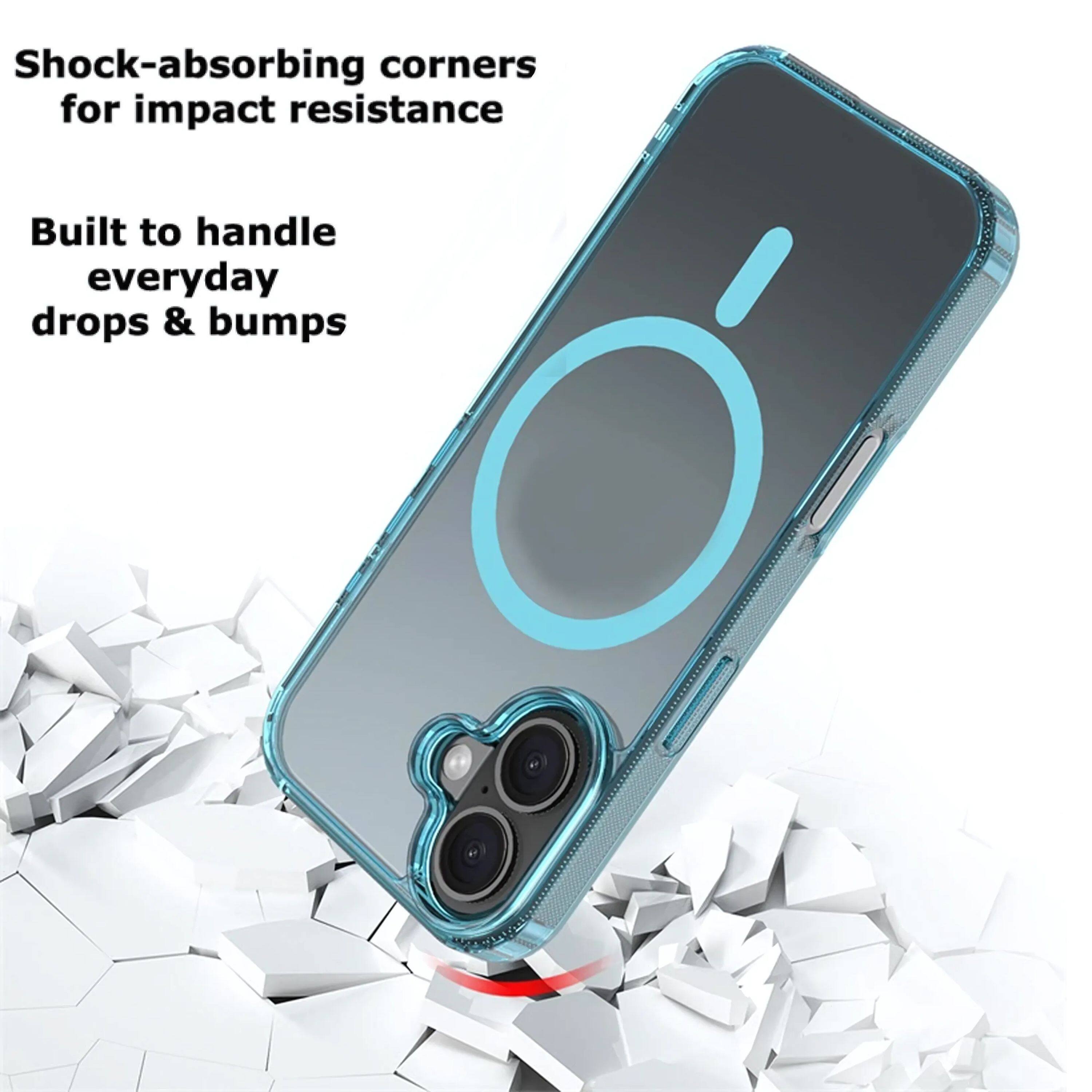 Shock-absorbing corners for impact resistance  
Built to handle everyday drops & bumps