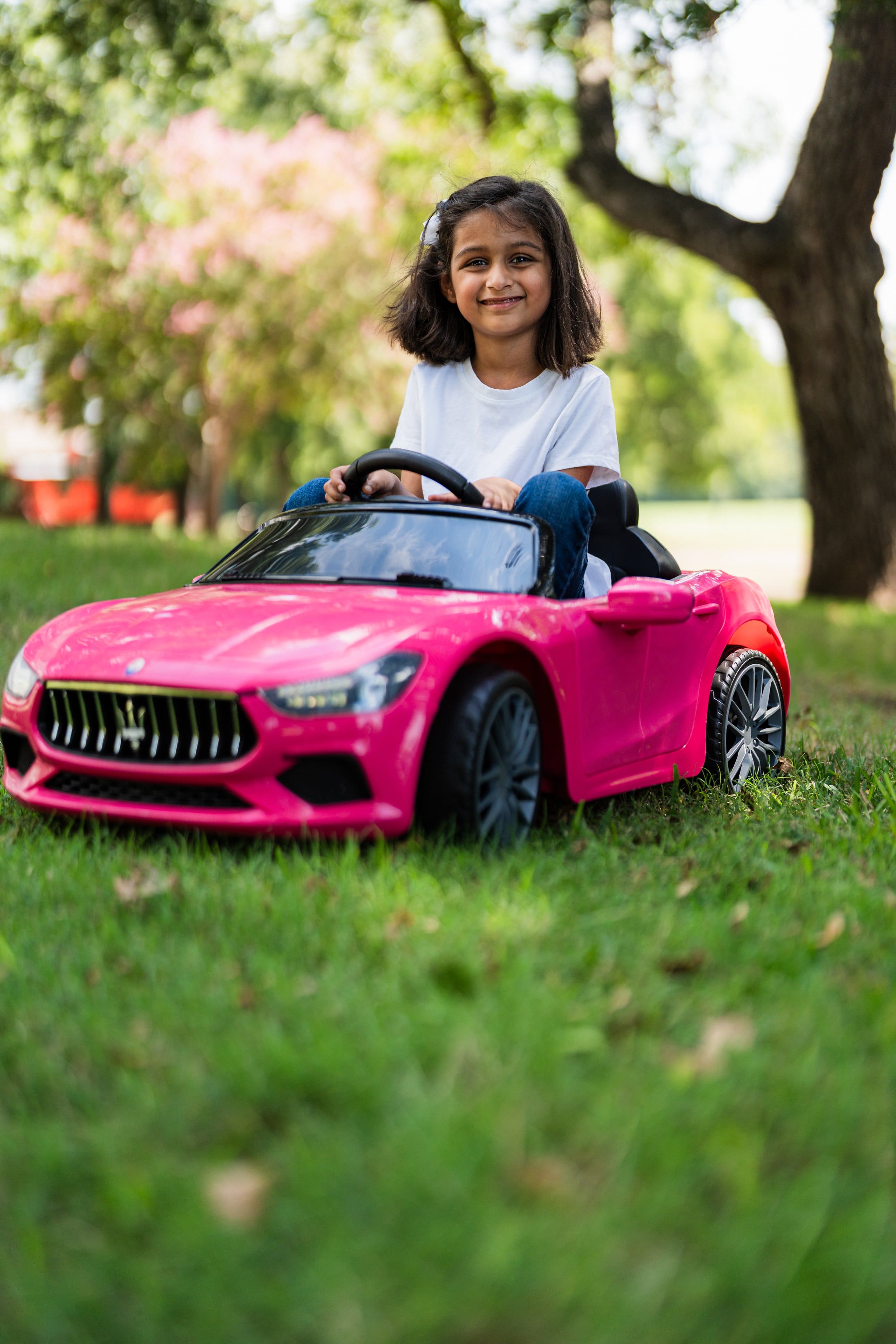 Best Rideon Cars Maserati Ghibli 12V Pink Pink Maserati Ghibli - Best Buy