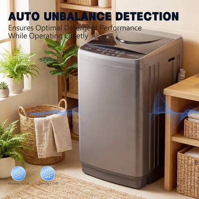 Automatic Washing Machine Portable Compact Laundry with 10 Wash Automatic Washing Machine Portable Compact Laundry with 10 Wash