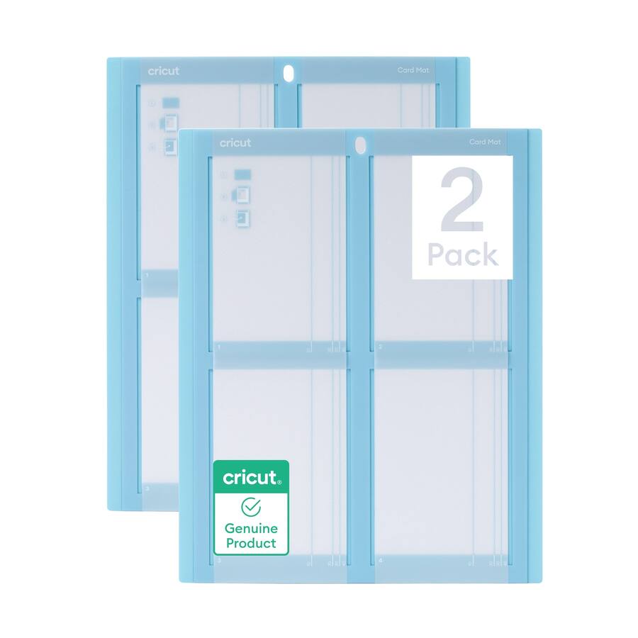 Cricut 2x2 Card Cutting Mat for Maker and Explore Machines, 2 Count ...