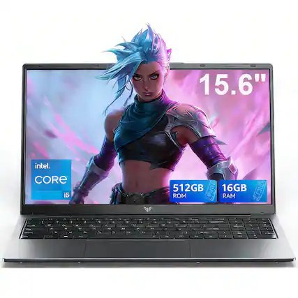 15.6" Intel Core i5 512GB 16GB ROM RAM