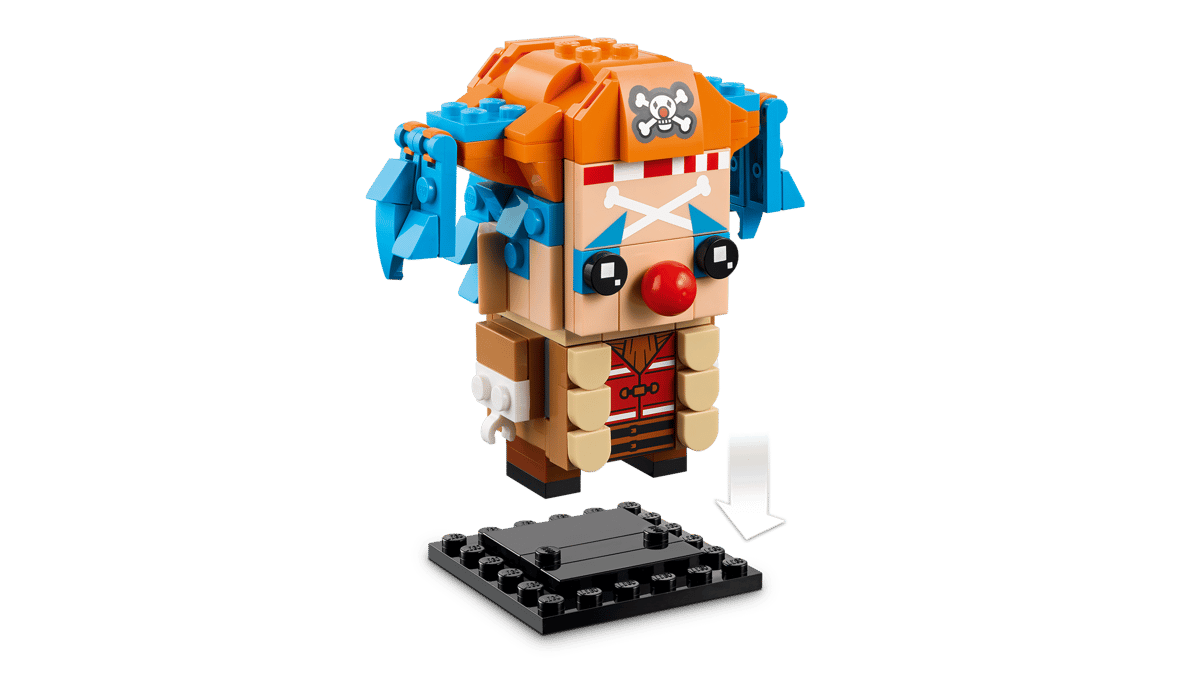 Left. LEGO - Lego Buggy the Clown Figure 40800.