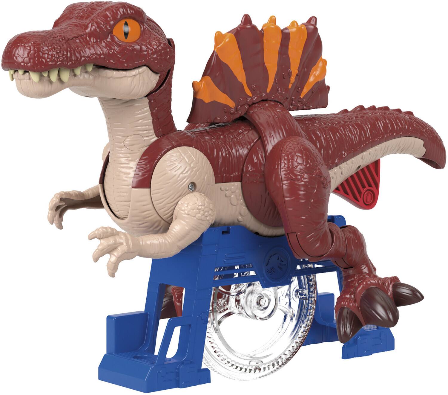 Alt View 3. Fisher Price - Fisher Price Imaginext Jurassic World: Rebirth Sprinting Spinosaurus   - COLLECTIBLES - Multicolor.