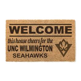 Jardine - UNC Wilmington Seahawks 18" x 30" Welcome Doormat - Brown