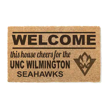 WELCOME
this house cheers for the
UNC WILMINGTON
SEAHAWKS