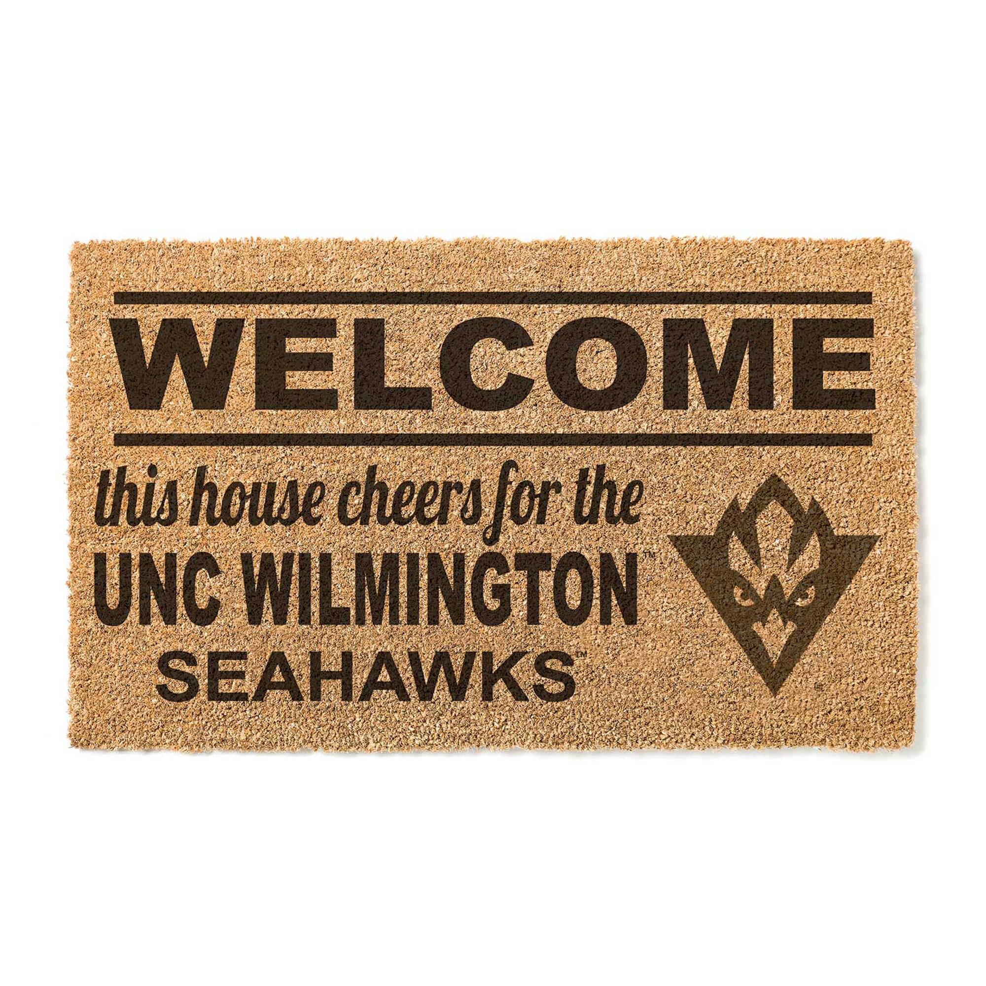 UNC Wilmington Seahawks 18" x 30" Welcome Doormat