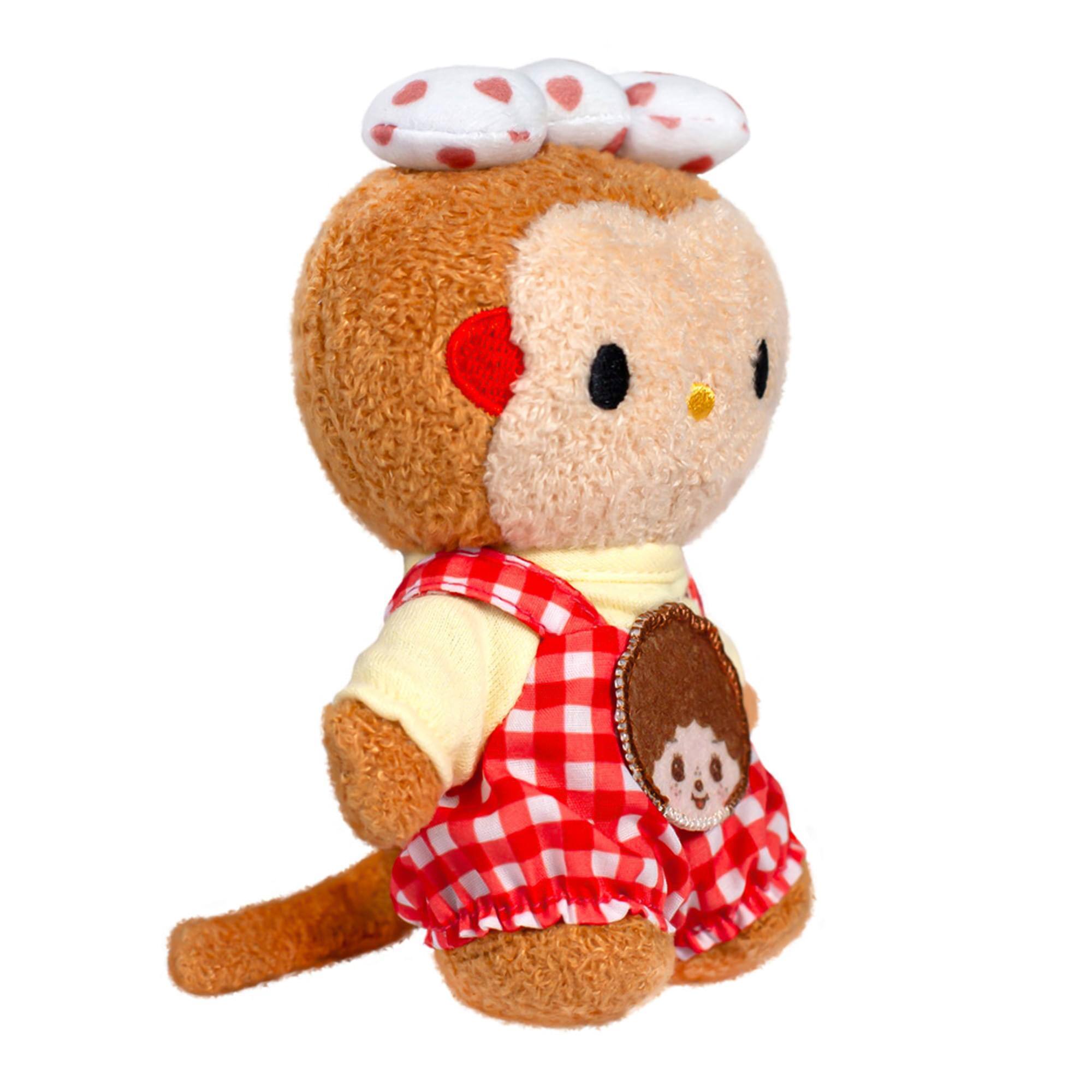 Alt View 2. Sumikkogurashi - Monchhichi X Hello Kitty 5 Inch Tammy Plush - Multi-Colored.