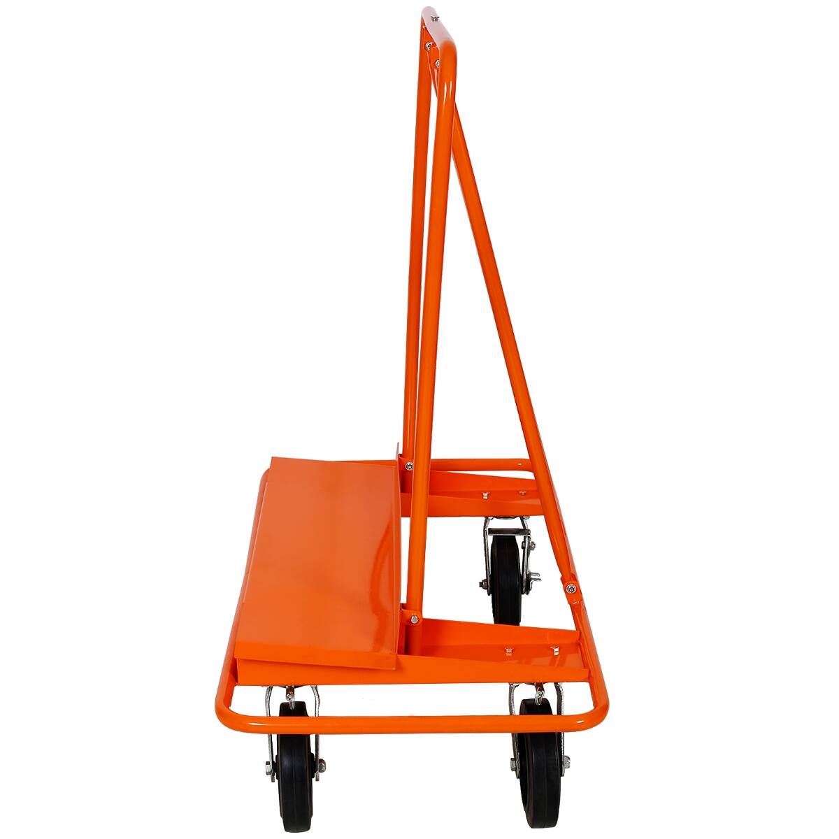 Alt View 9. Ropilly - Ropilly Heavy Duty Drywall Sheet Cart, 2400 lb Panel Dolly with Steel Frame and Swivel Rubber Wheels - Orange.