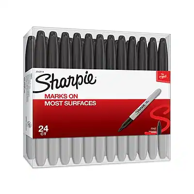 Sharpie
MARKS ON MOST SURFACES
24 CT
FINE