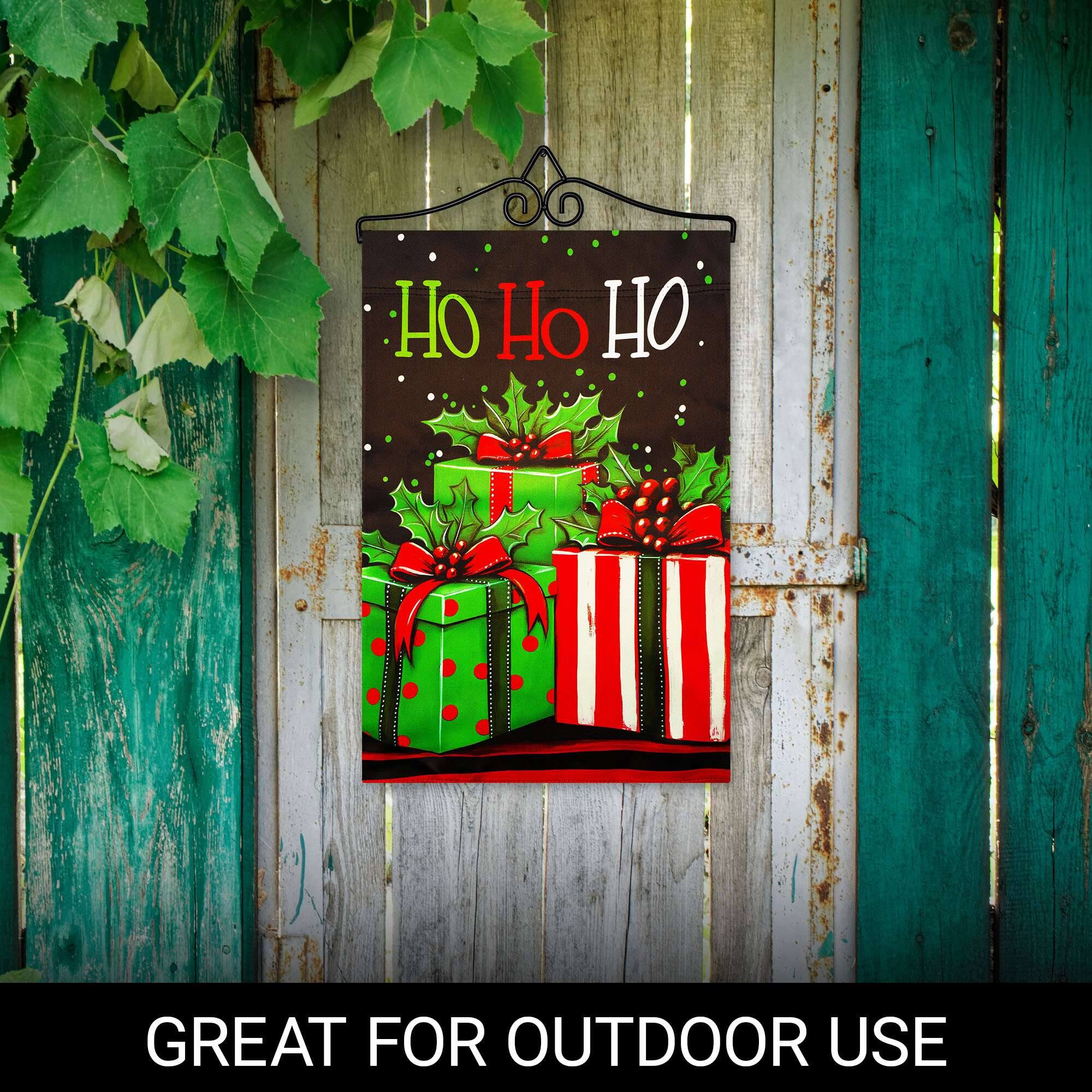 HO HO HO  
GREAT FOR OUTDOOR USE