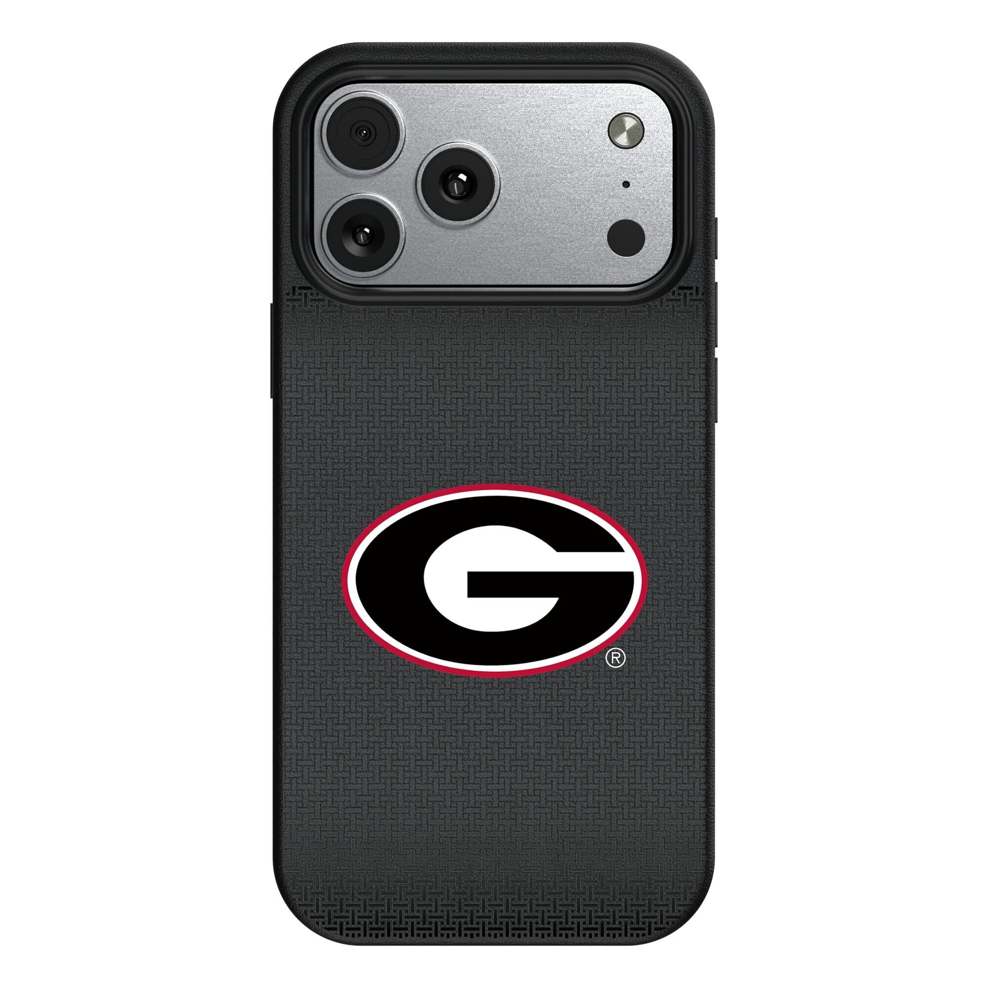 Keyscaper - NCAA - Georgia Bulldogs Linen Logo iPhone Magnetic Bump Case - 17 Air - Black price history on PriceWatchPro