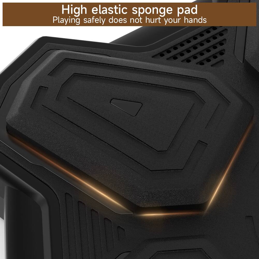 High elastic sponge pad  
Playing safely does not hurt your hands