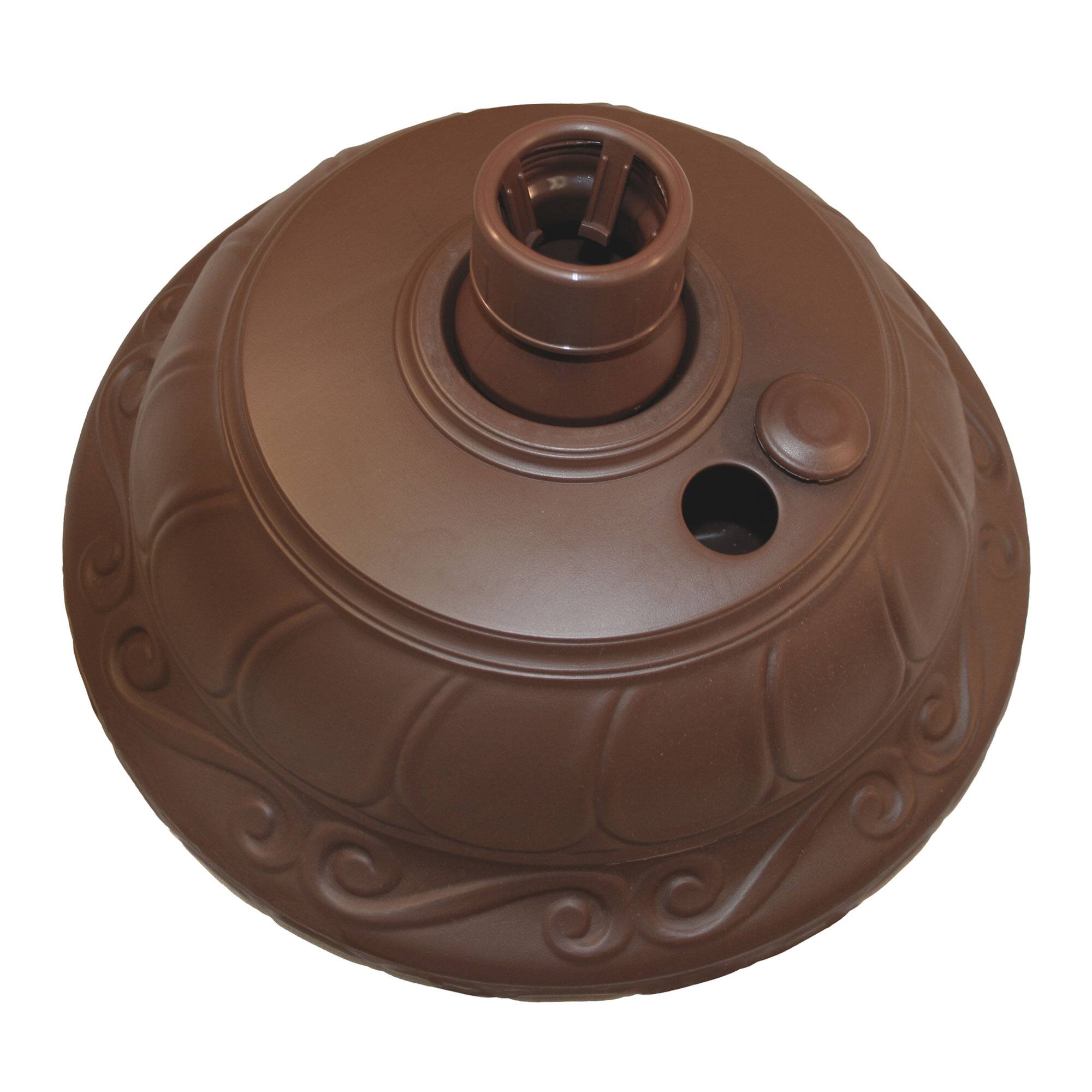 Alt View 7. Good Ideas - Good Ideas Outdoor Umbrella Stand Patio Base for 1” and 1.5” Poles, Cappuccino - Cappuccino.