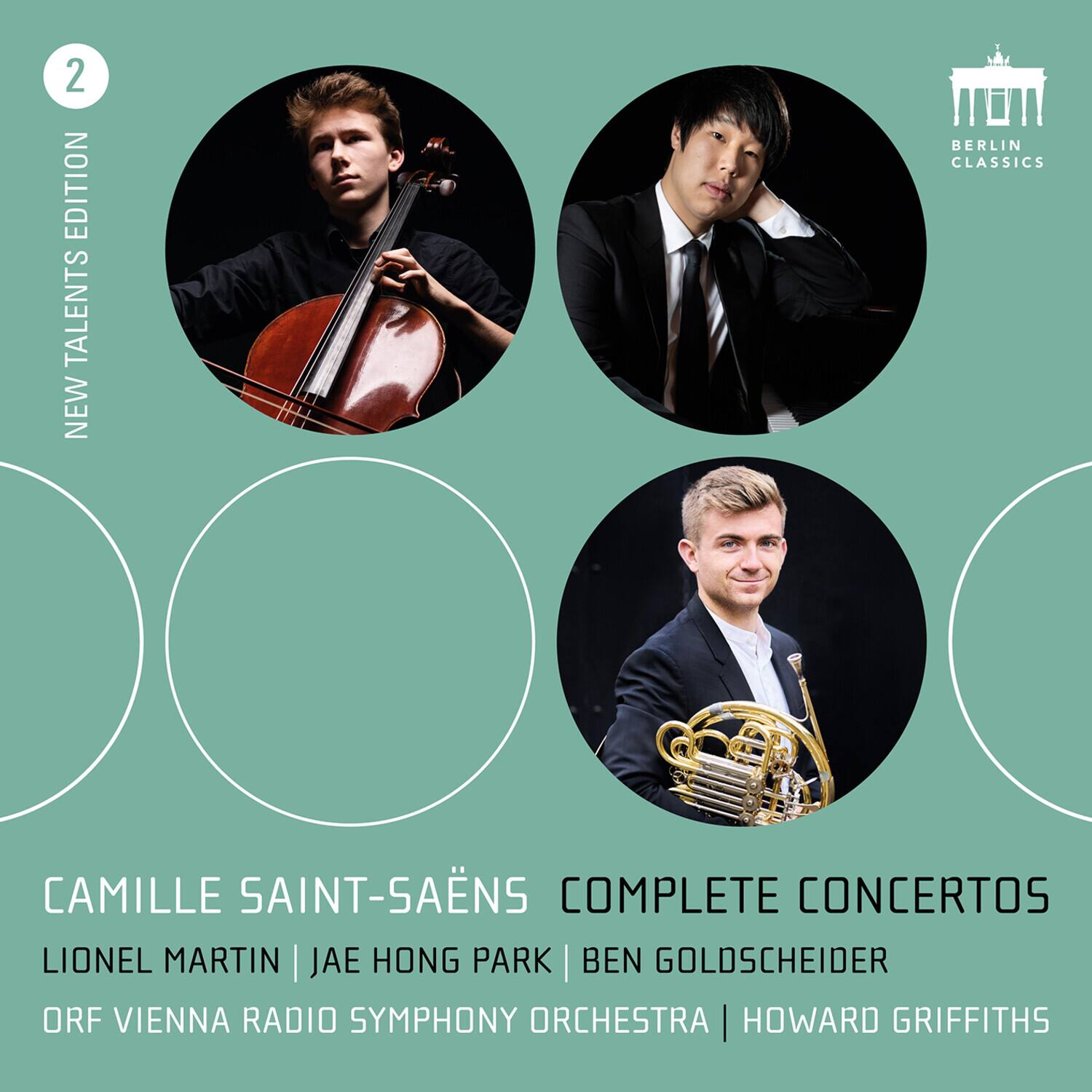 Jae Hong Park - Camille Saint-Saens: Complete Concertos (New Talents Edition #2)   - COMPACT DISCS [CD]