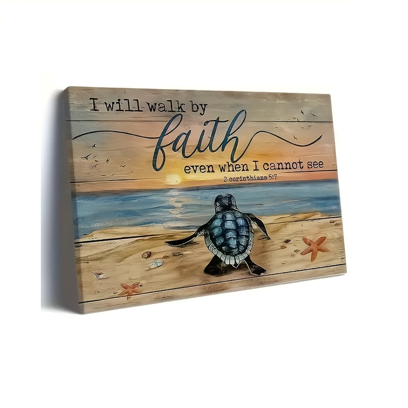 I will walk by faith even when I cannot see
2 Corinthians 5:7