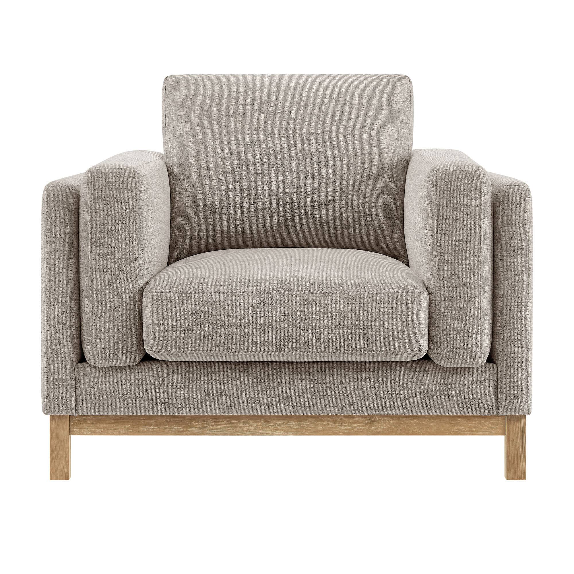 Alt View 5. Modway - Roscoe Upholstered Armchair - Pewter.