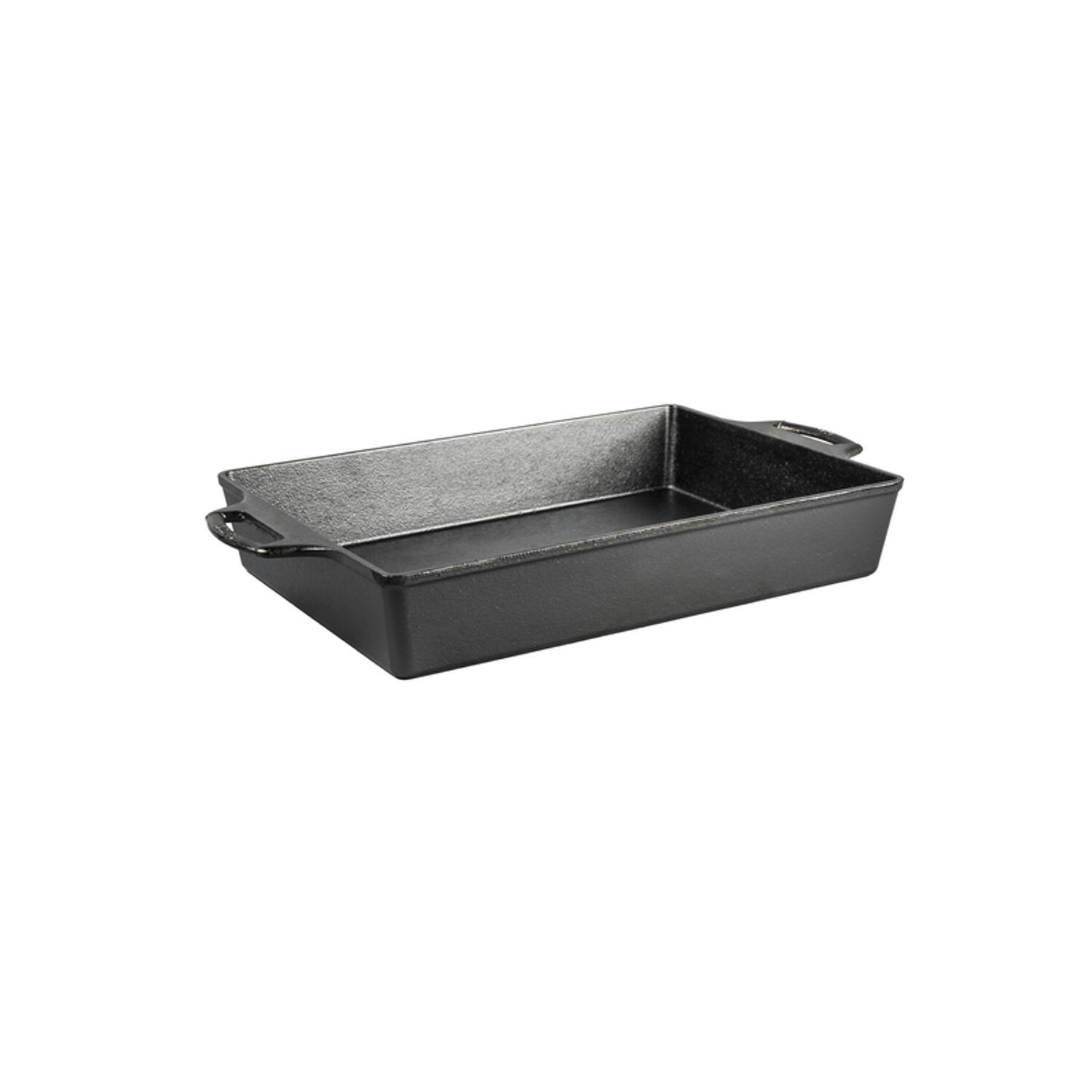 Front. Lodge - Lodge 13 in. W X 9 in. L Casserole Pan Black 1 pc.