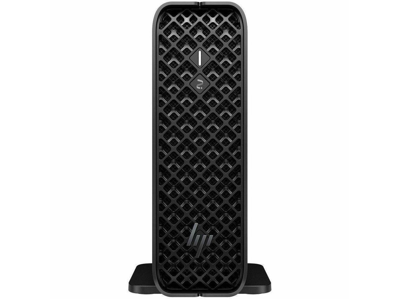 Alt View 2. HP - HP Z2 G1i Workstation - Intel Core Ultra 5 235 - 32GB - 1TB SSD - NVIDIA RTX 2000 16GB - Windows 11 Pro - BM6M5UT#ABA - Black.
