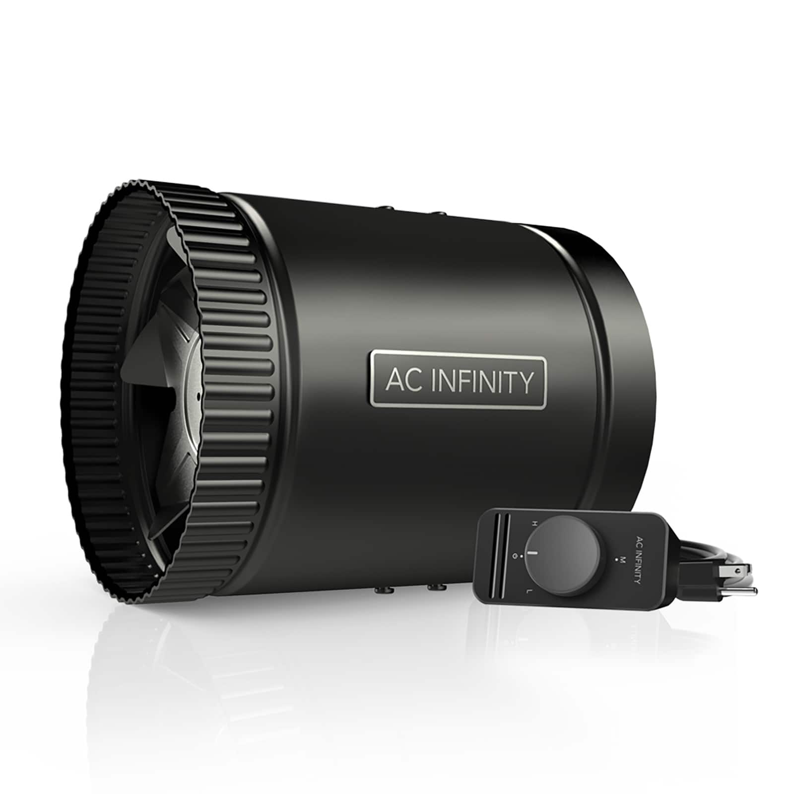 AC Infinity - RAXIAL S6, Inline Booster Duct Fan 6" with Speed Controller