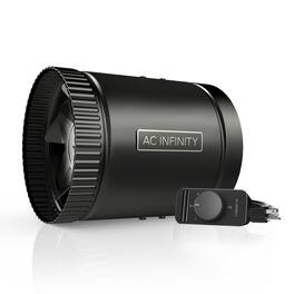 AC Infinity - RAXIAL S6, Inline Booster Duct Fan 6" with Speed Controller