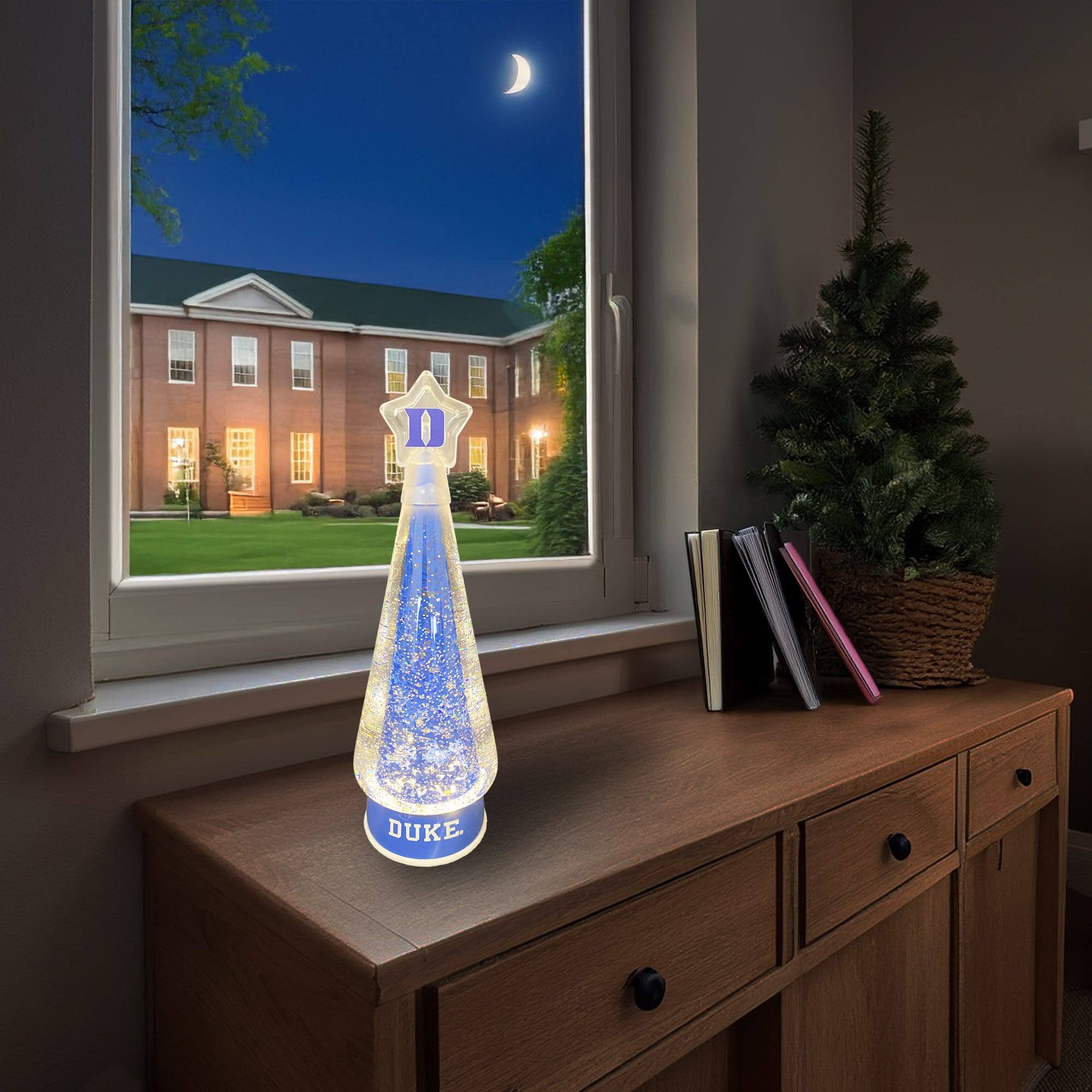 Alt View 2. Santa's Workshop - Duke Blue Devils 12" Tree Globe - Blue.