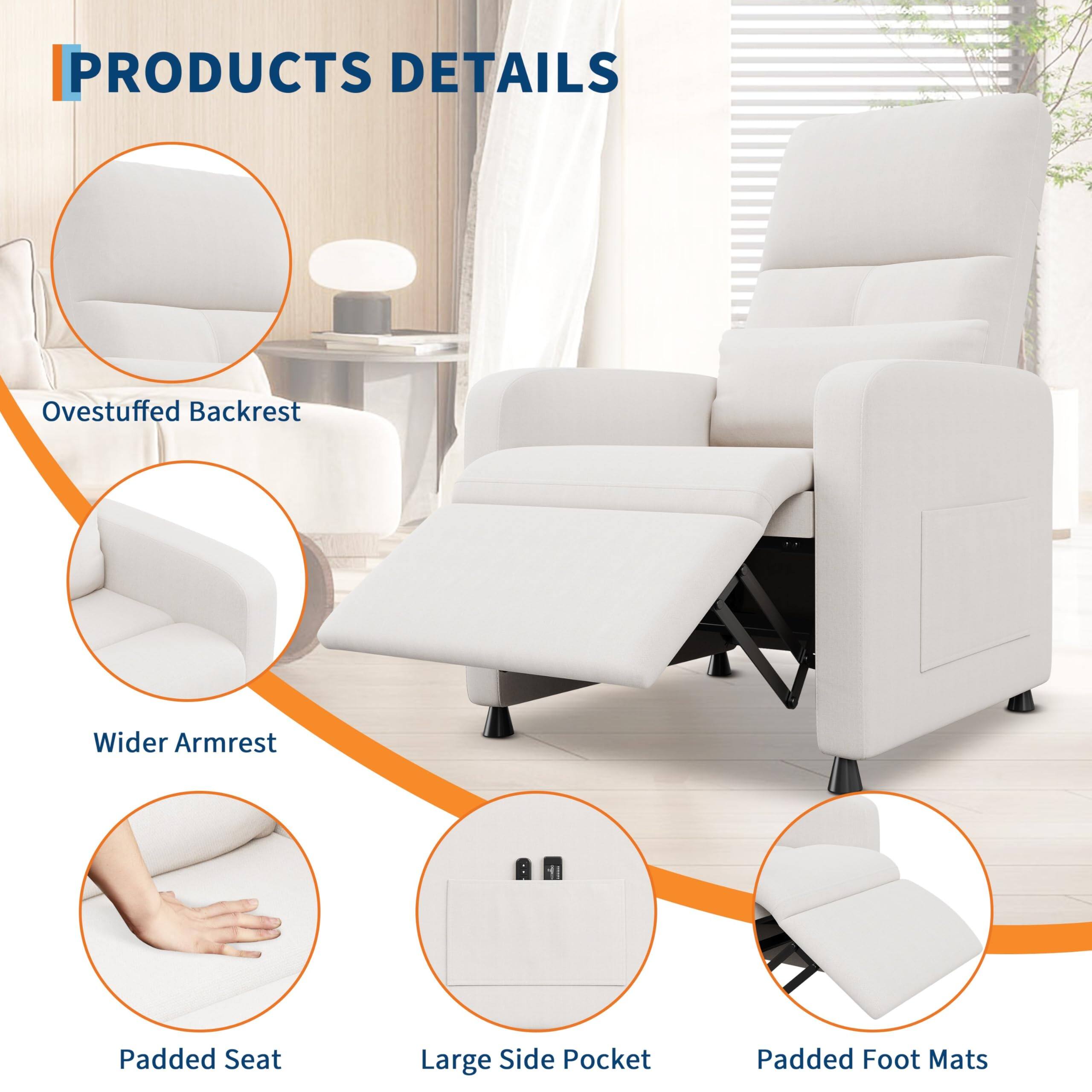 PRODUCTS DETAILS

- Ovestuffed Backrest
- Wider Armrest
- Padded Seat
- Large Side Pocket
- Padded Foot Mats