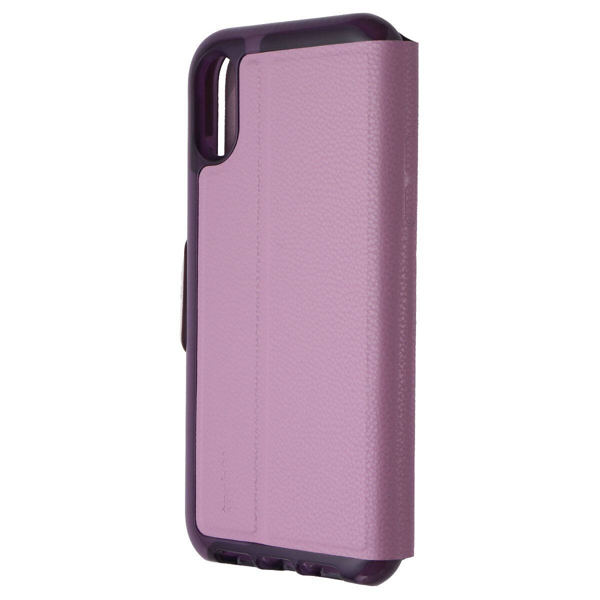 Front. Tech21 - Tech21 EvoWallet Series Case for Apple iPhone XR - Orchid - Pink.