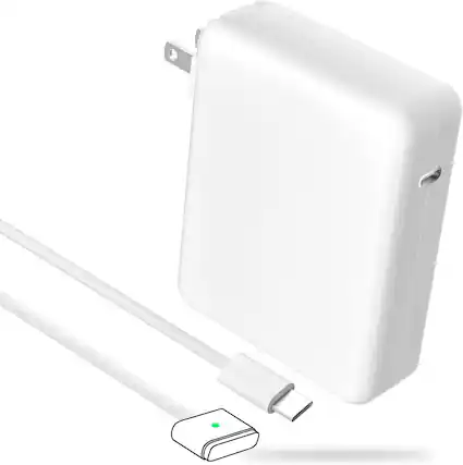 Front. Core Tech - 140W USB-C to MagSafe 3 Charger Kit (Power Adapter + 6.6 ft Cable) for MacBook Pro 14” & 16” (2021–2025) and MacBook Air.