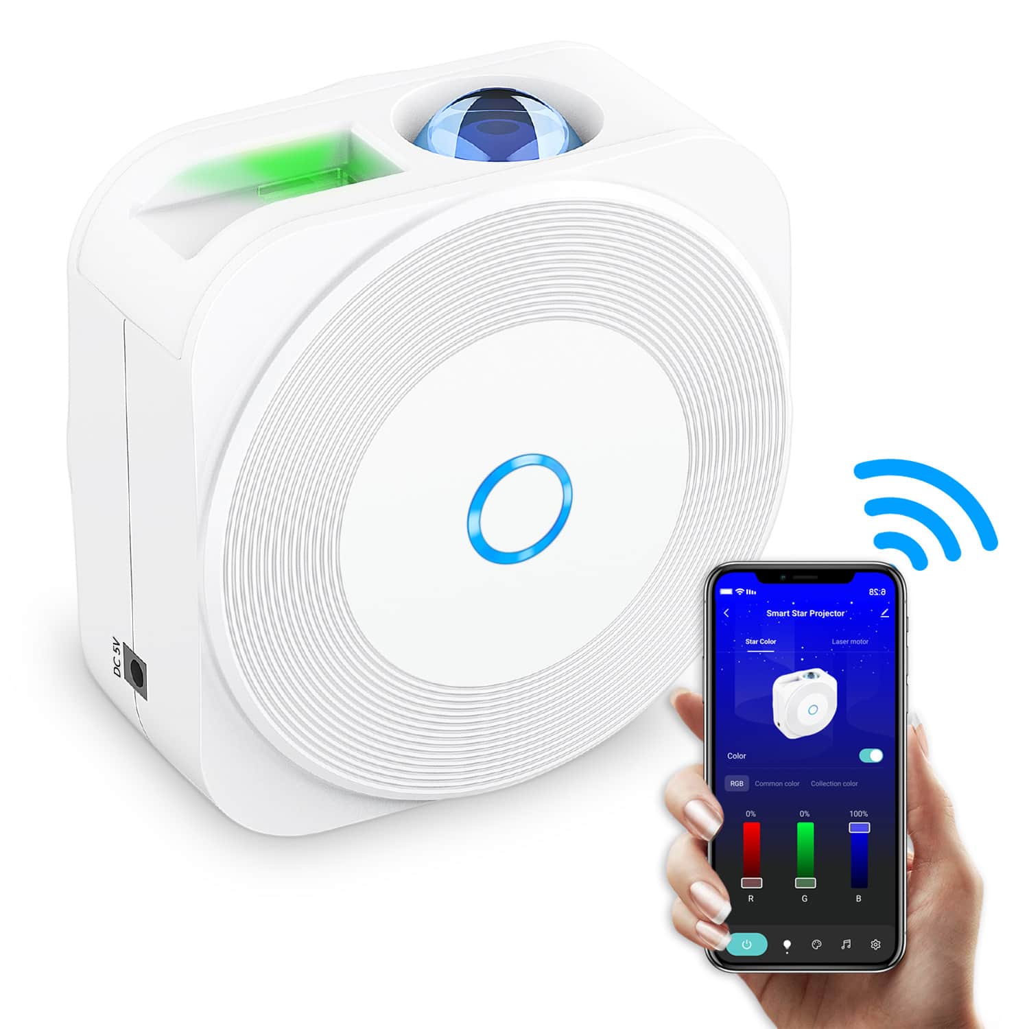 - 0.20 DCSV Smart Star Projector - Color - Common color - RGB - 0% - 1% - 100%